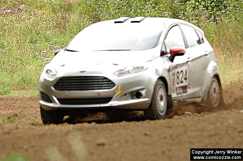 Cameron Steely / Jake Blattner Ford Fiesta on SS3, Indian Creek.