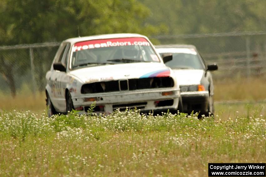 Tubby Butterman Racing BMW 325i and MKRacing BMW 328i