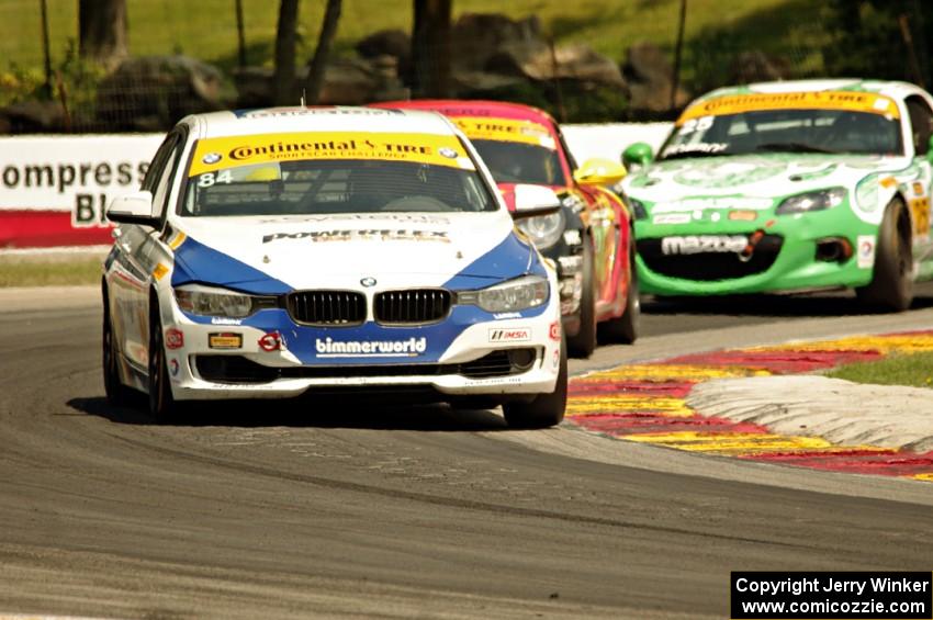 James Clay / Jason Briedis BMW 328i and Wayne Nonnamaker / Will Nonnamaker Porsche Cayman