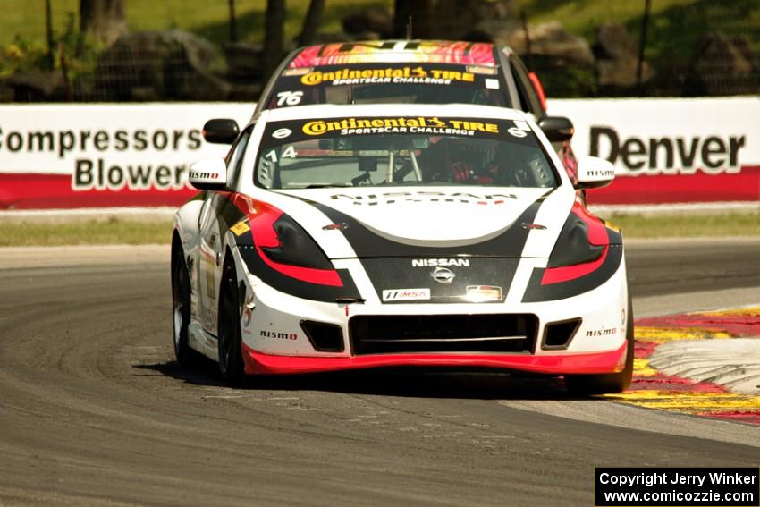 B.J. Zacharias / Brad Jaeger Nissan 370Z and Ray Mason / Pierre Kleinubing Subaru WRX STi