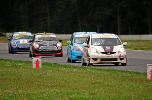 Johan Schwartz's Honda Fit leads TCB