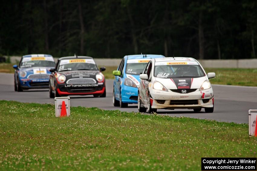 Johan Schwartz's Honda Fit leads TCB