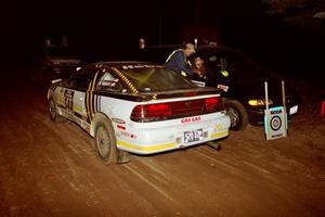 Dan Malott / Matt Malott Eagle Talon at the end of SS10, Menge Creek.