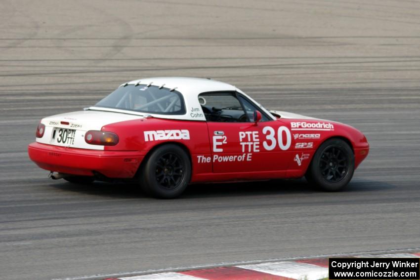 Team Cohn's PTE Mazda Miata