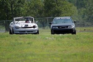 NNM Motorsports Dodge Neon and JSK Racing Nissan Maxima