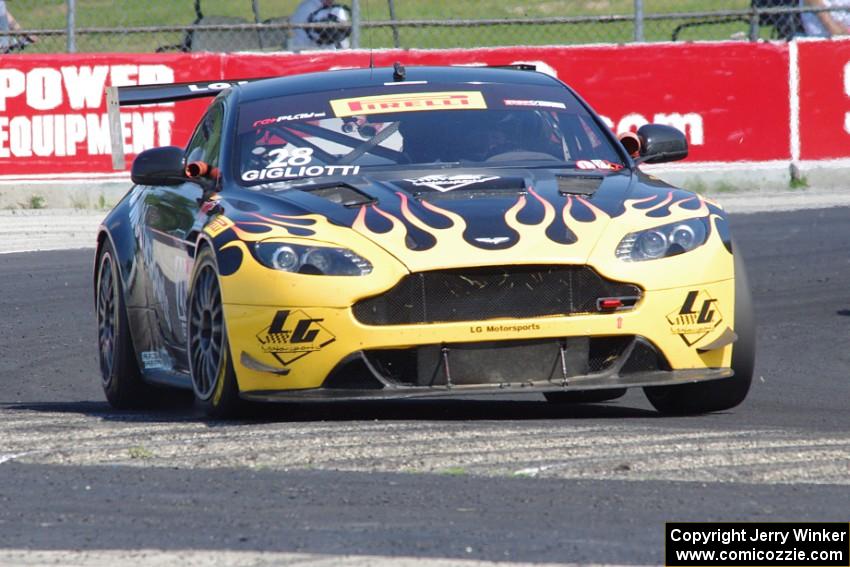 Lou Gigliotti's Aston Martin Vantage GT4