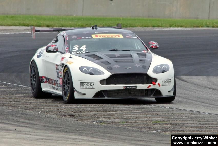 Nick Esayian's Aston Martin Vantage GT4