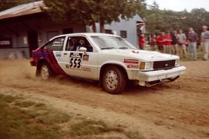 Jerry Brownell / Jim Windsor Chevy Citation at the finish of SS1, Mexico Rec.