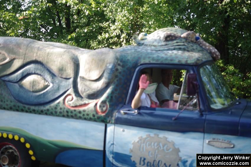 ArtCar 18 - Ford Pickup and camper