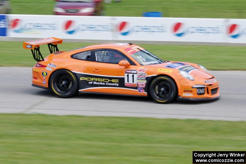 Colin Thompson's Porsche 911 GT3 Cup