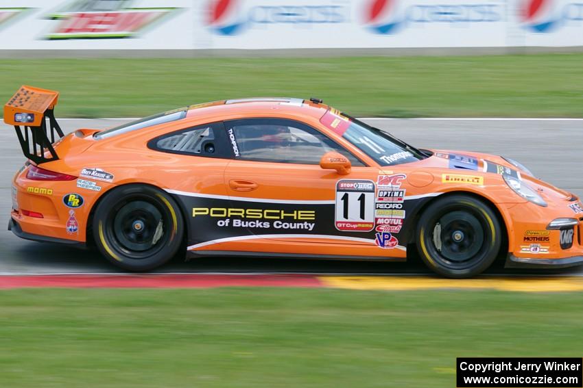 Colin Thompson's Porsche 911 GT3 Cup