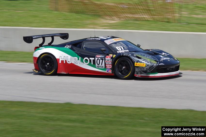 Martin Fuentes' Ferrari 458 GT3 Italia