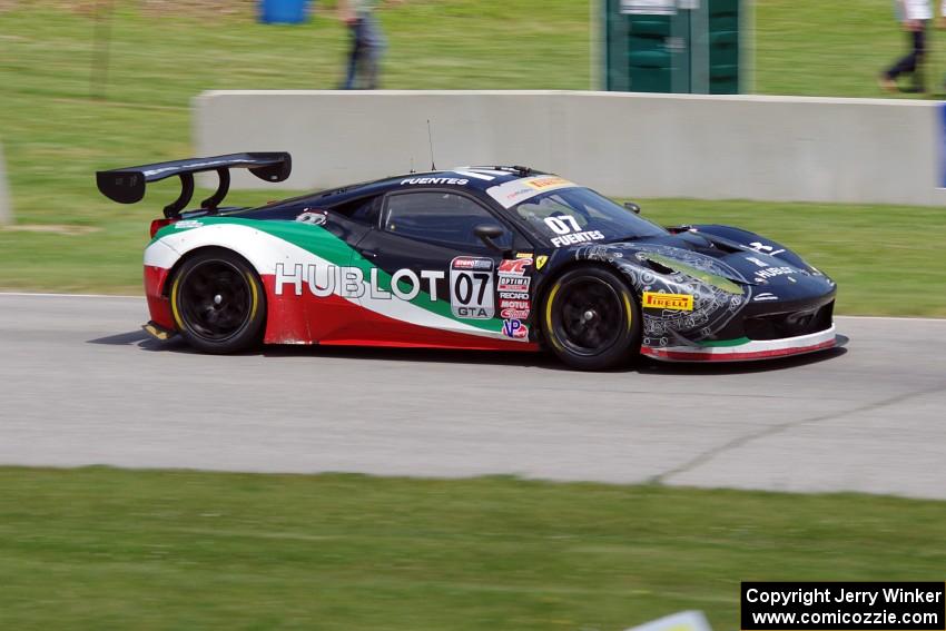 Martin Fuentes' Ferrari 458 GT3 Italia