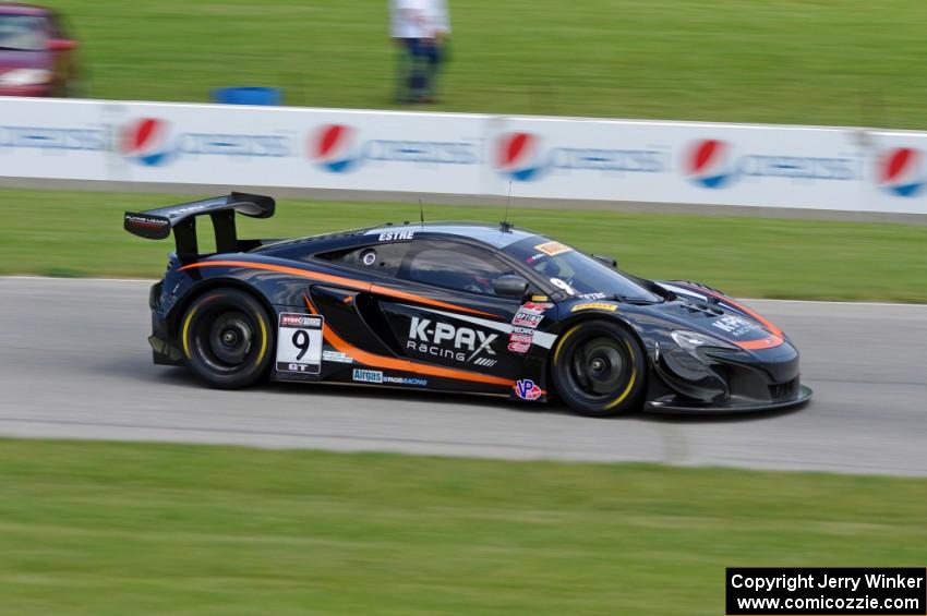 Kevin Estre's McLaren 650S GT3