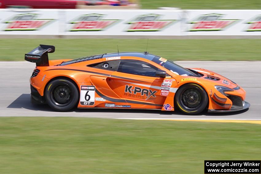 Robert Thorne's McLaren 650S GT3