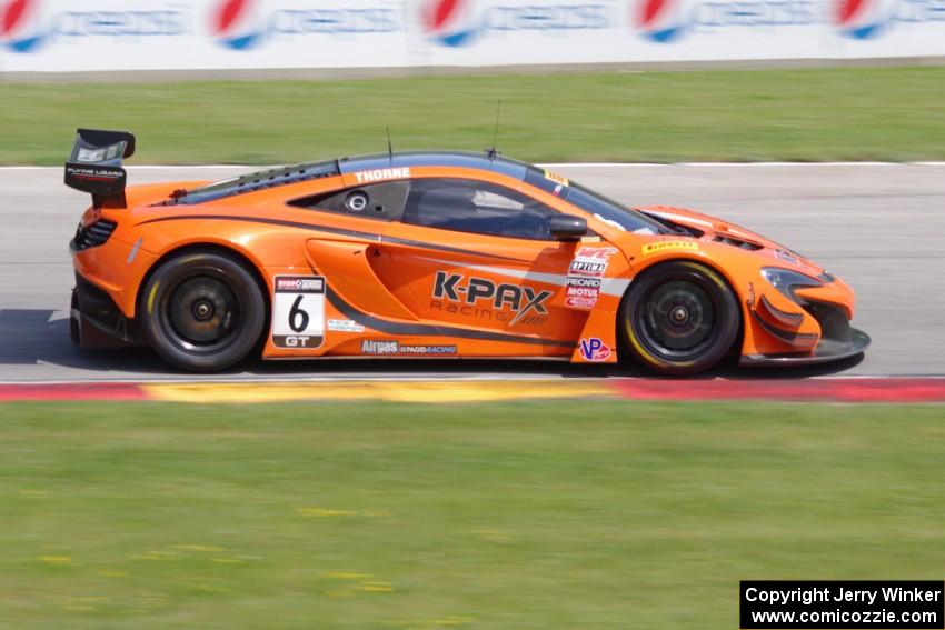 Robert Thorne's McLaren 650S GT3