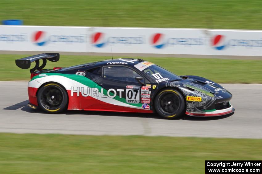 Martin Fuentes' Ferrari 458 GT3 Italia