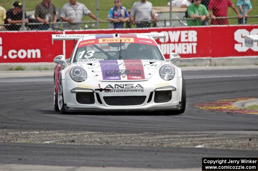 Lorenzo Trefethen's Porsche 911 GT3 Cup