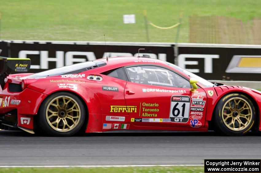 Olivier Beretta's Ferrari 458 GT3 Italia