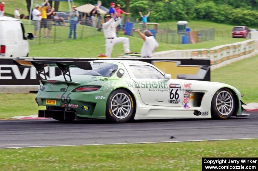 Frankie Montecalvo's Mercedes-AMG SLS GT3