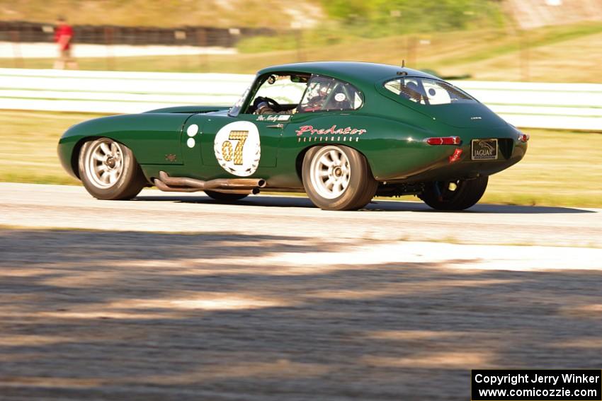 Donald Norby's Jaguar XKE