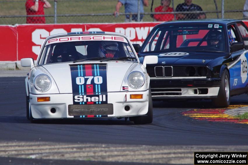 Randy Alexander's Porsche 911 SC and Sean Riley / Mark Riley BMW 325is