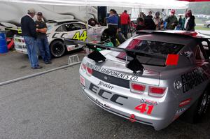 Dick Danielson's Chevy Camaro and Adam Andretti's Chevy Camaro