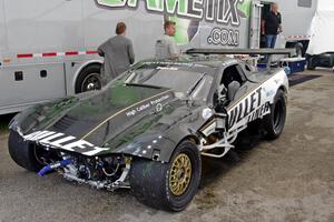 Claudio Burtin's Chevy Corvette after the race.