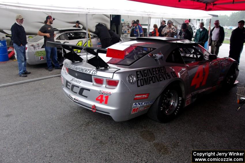 Dick Danielson's Chevy Camaro and Adam Andretti's Chevy Camaro