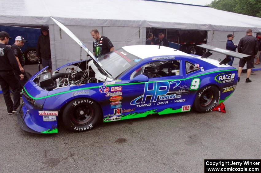 Keith Prociuk's Chevy Camaro after the race.