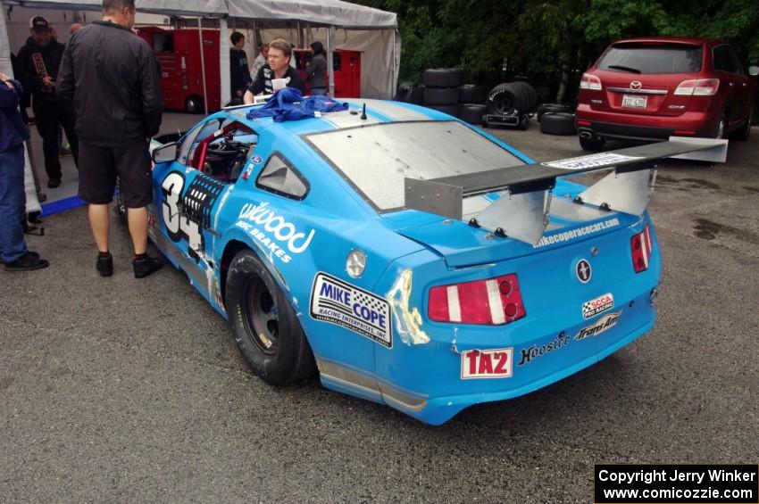 Tony Buffomante's Ford Mustang after the race.