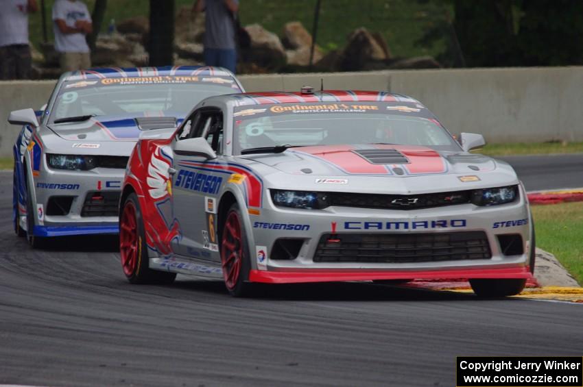 Andrew Davis / Robin Liddell and Lawson Aschenbach / Matt Bell Chevy Camaro Z/28.Rs