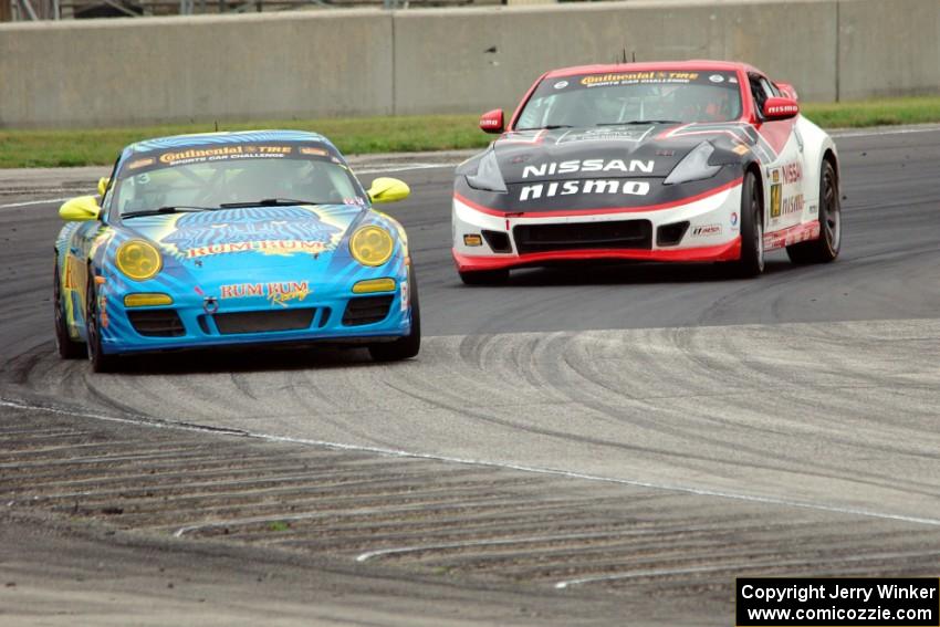 Matt Plumb / Hugh Plumb Porsche 911 and B.J. Zacharias / Brad Jaeger Nissan 370Z