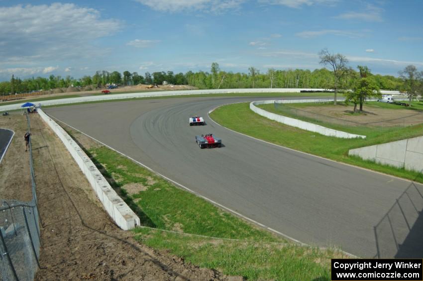 Patrick Rounds' and Dave Cammack's Spec Racer Fords