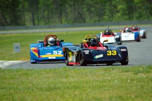 Andrea King's Spec Racer Ford 3 and Jim Nash's Spec Racer Ford 3