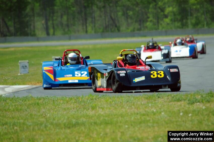 Andrea King's Spec Racer Ford 3 and Jim Nash's Spec Racer Ford 3