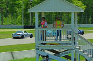 Samantha Silver's, Jamey Randall's and Chris Craft's Spec Miata Mazda Miatas