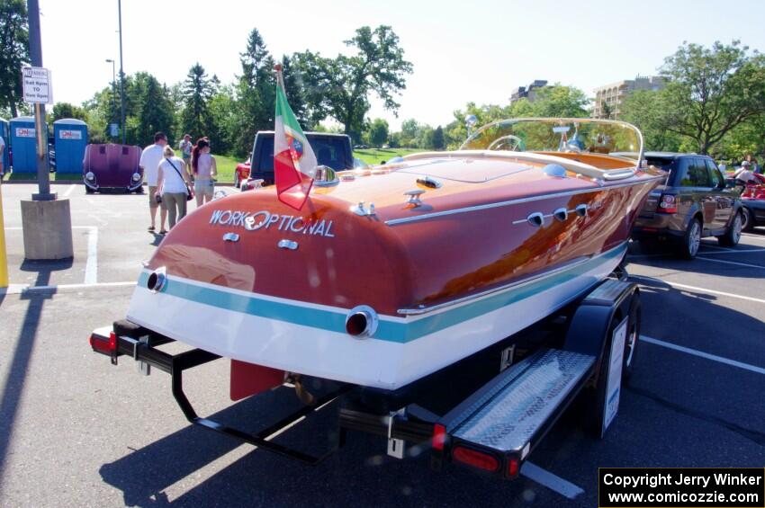 Italian boat at a car show? Yep!