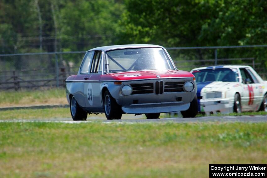 Erik Dieterle's BMW 2002 and Steve Martin's Ford Mustang