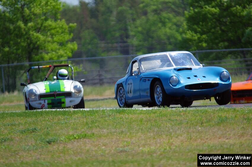 John Hagen's TVR Griffith and Steve Nichols' MGB