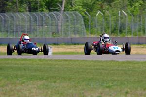 Jim Gaffney's RCA Formula Vee and Jon Belanger's Autodynamics Mk. V Formula Vee