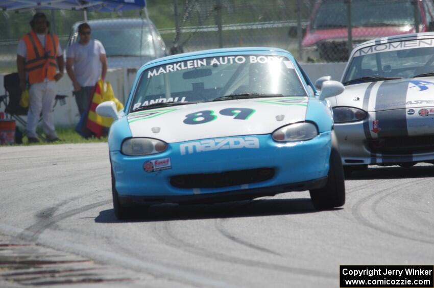 Jamey Randall's and Chris Craft's Spec Miata Mazda Miatas