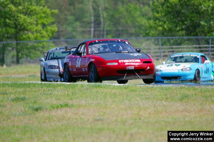 Lon Blaser's STL Mazda Miata and Jamey Randall's Spec Miata Mazda Miata