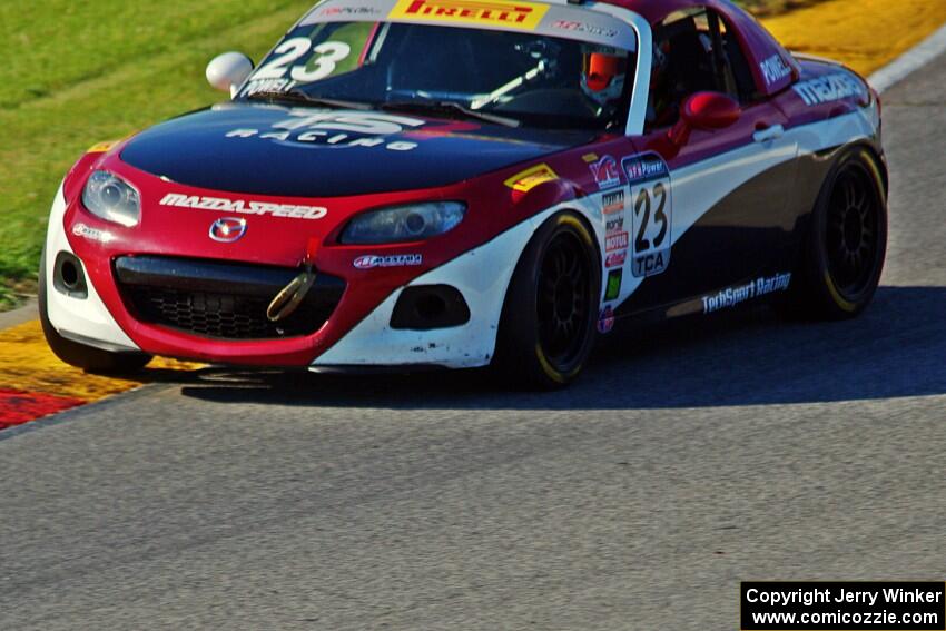 Eric Powell's Mazda MX-5 Cup