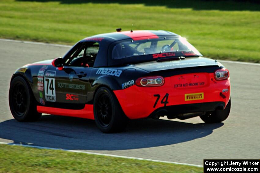 Matt Fassnacht's Mazda MX-5 Cup