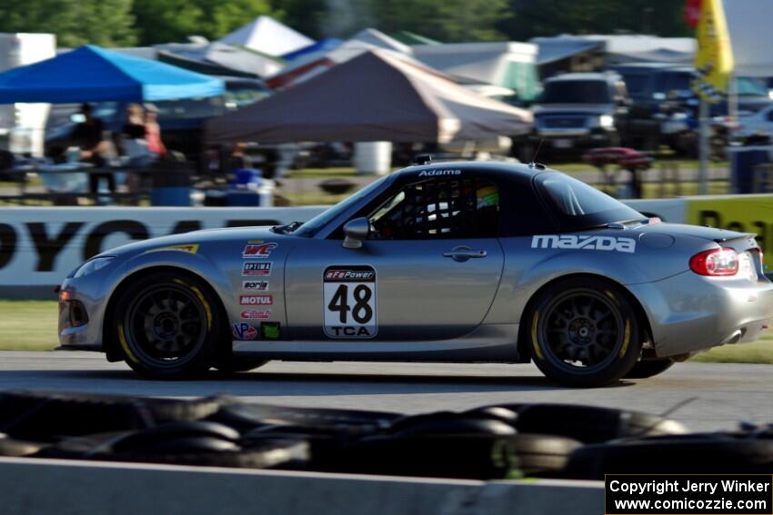 Sam Adams' Mazda MX-5 Cup