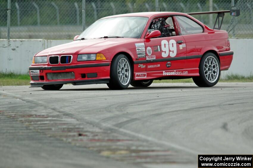 In the Red 1 BMW M3