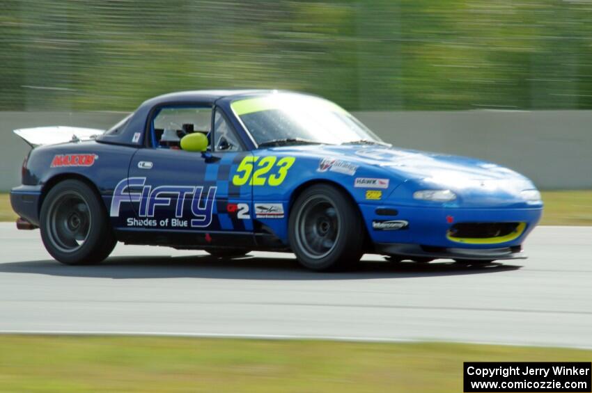 50 Shades of Blue Mazda Miata