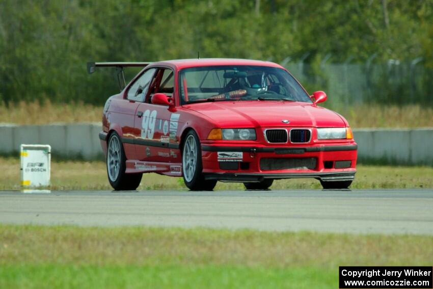 In the Red 1 BMW M3