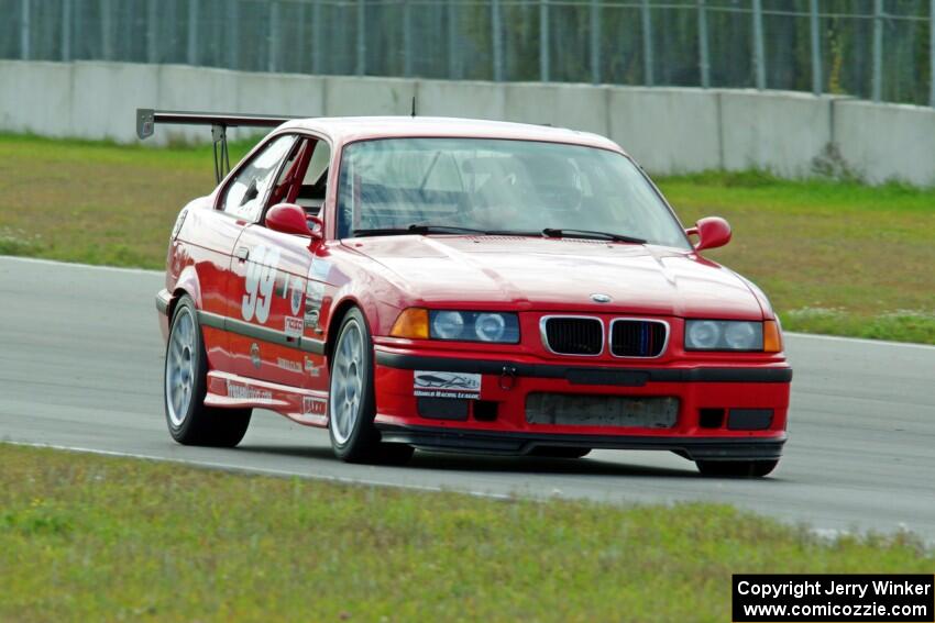 In the Red 1 BMW M3